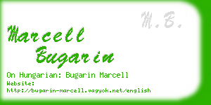 marcell bugarin business card